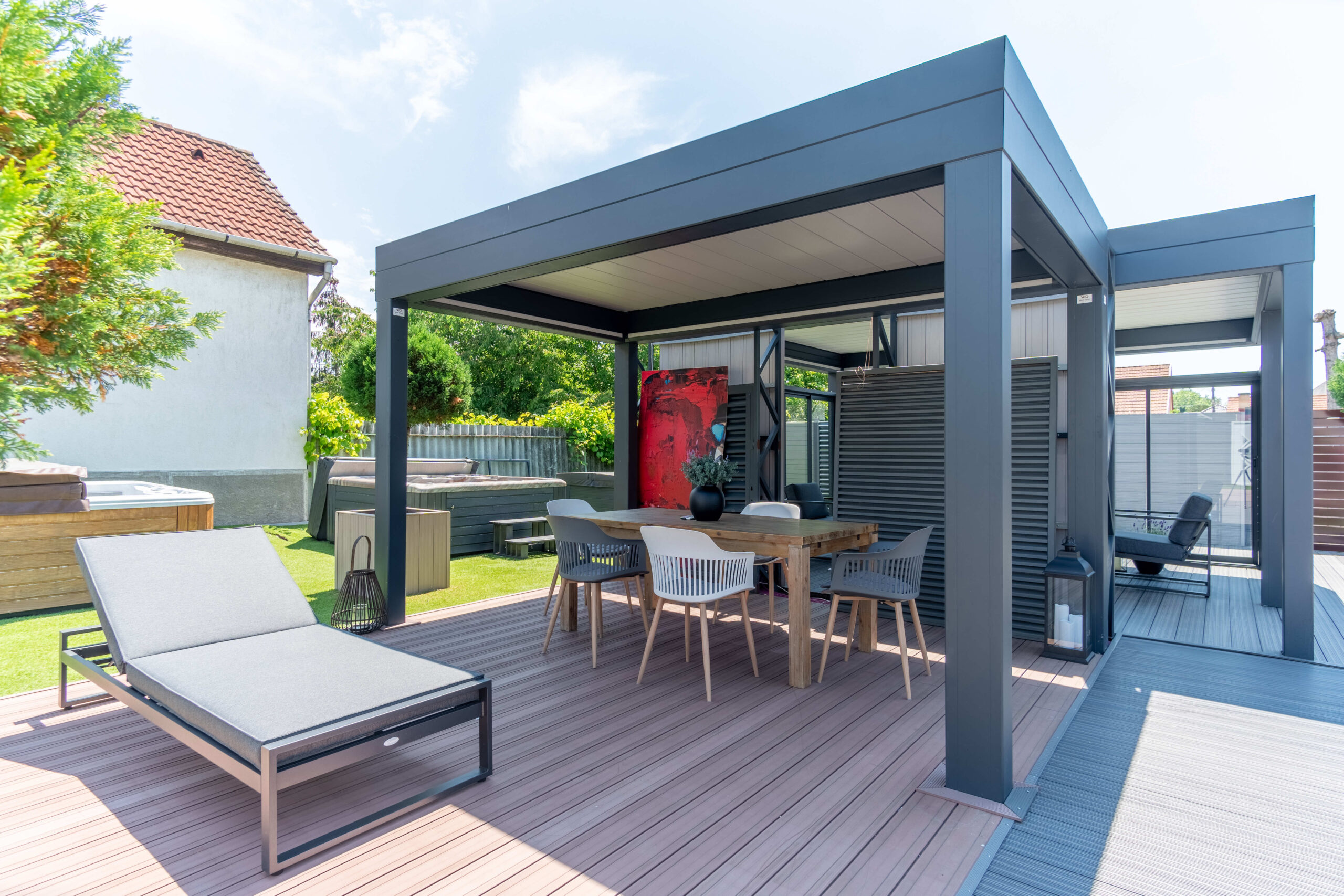WellDeck SELECT bioklimatikus pergola