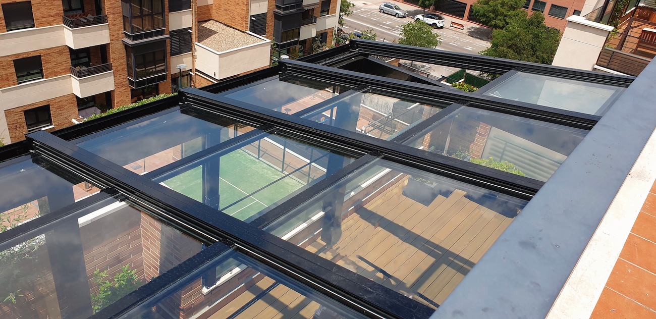 WellDeck pergola komfortkiegészítőkkel